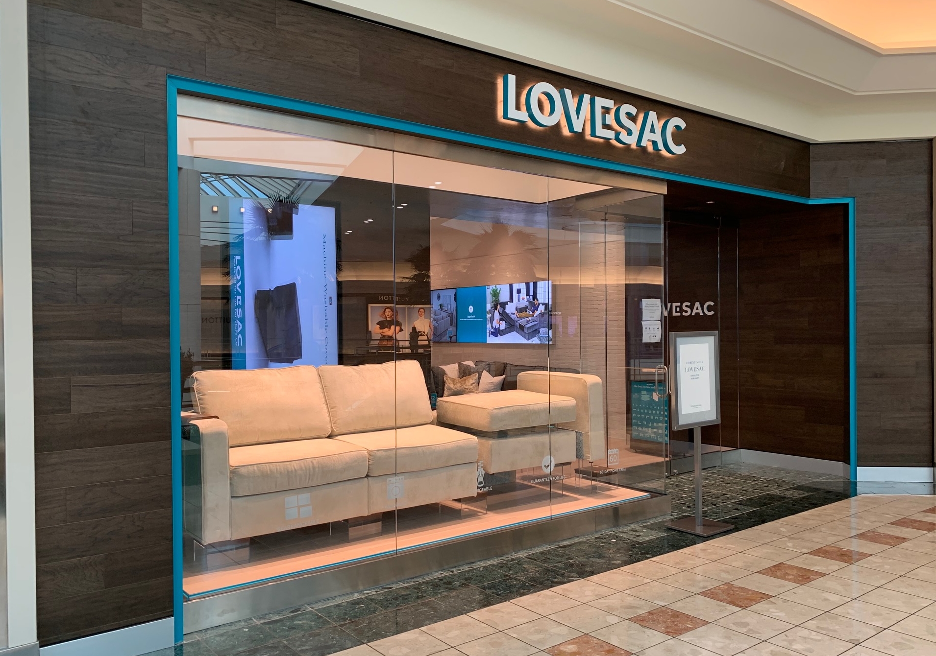 lovesac storefront