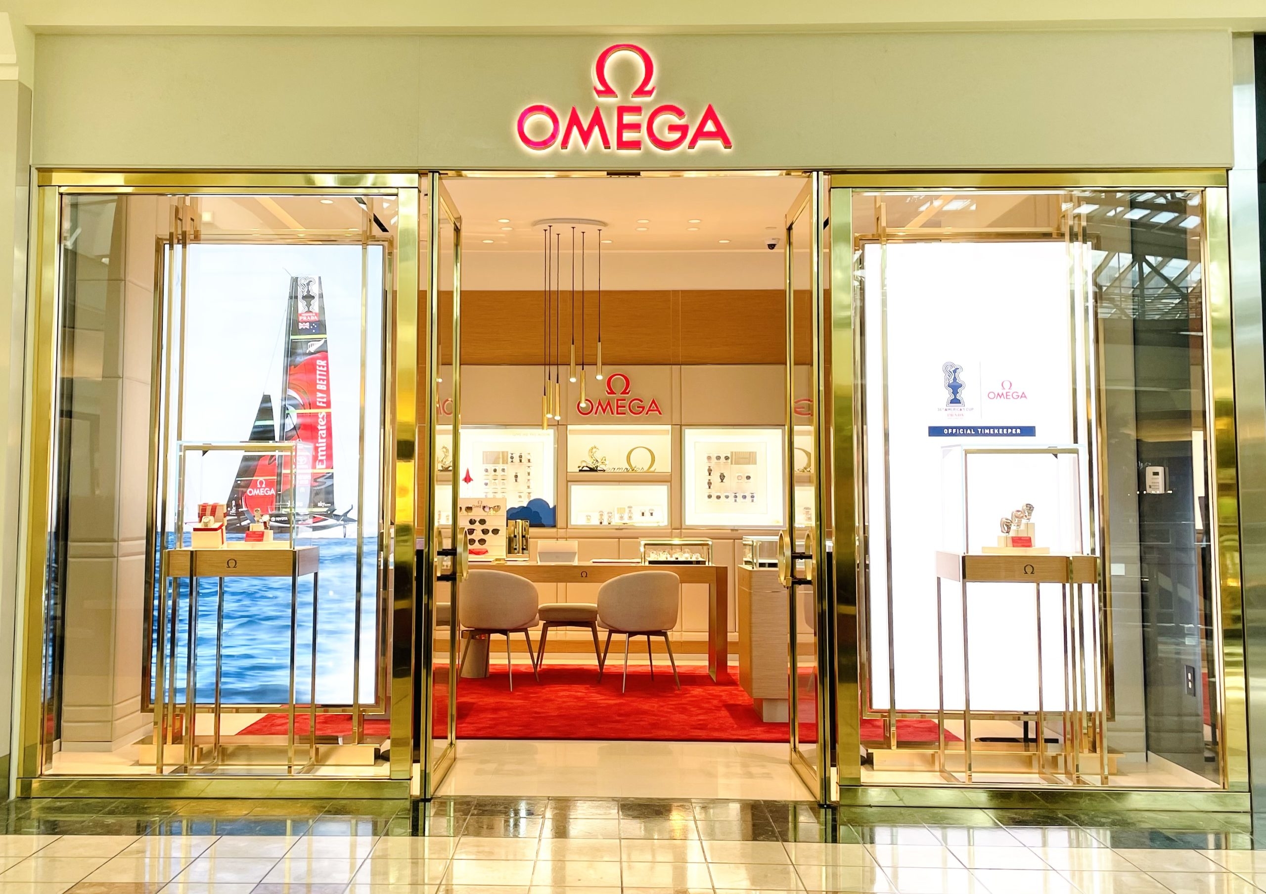 Omega storefront