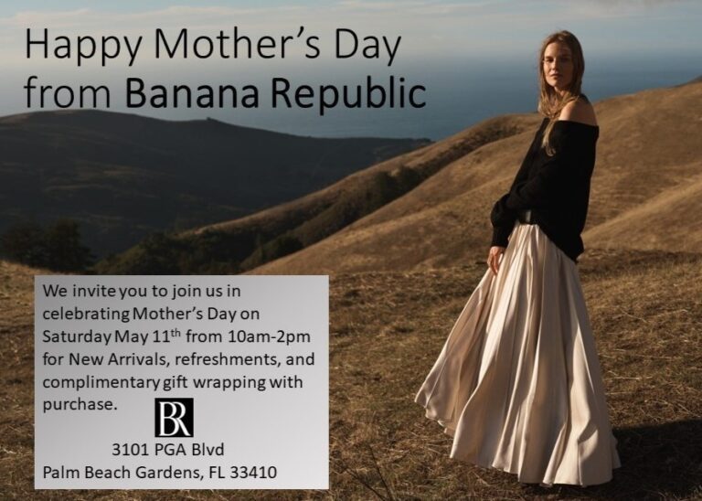 Banana Republic | Mother's Day Event - The Gardens Mall